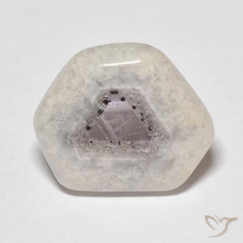 6.24ct 天然 マルチカラー アメジストジオードスライス, ファンシー, 透明