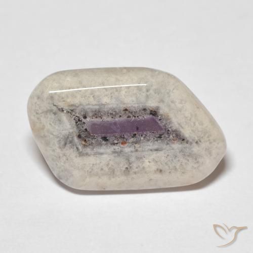 6.08ct 天然 マルチカラー アメジストジオードスライス, ファンシー, 透明