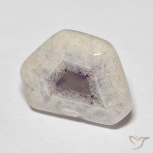 10.53ct 天然 マルチカラー アメジストジオードスライス, ファンシー, 透明