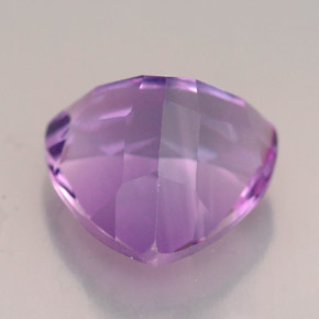 4.65カラットの天然バイオレットアメジスト（11.2×11.1 mm・トリリアント）