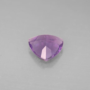 1.49カラットの天然バイオレットアメジスト（8.1×8.1 mm・トリリアント）