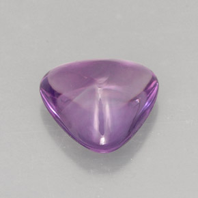 1.27カラットの天然バイオレットアメジスト（7.8×7.8 mm・トリリアント）