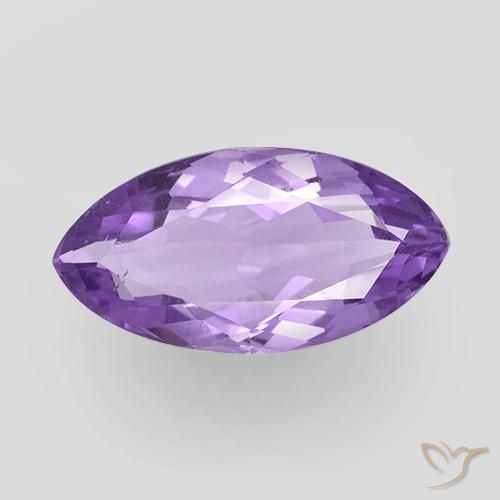 6.24ct 天然 鮮やかなバイオレット アメジスト, マーキーズ, VS