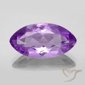 6.40ct 天然 鮮やかなバイオレット アメジスト, マーキーズ, VS