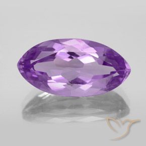 6.98ct 天然 パープルがかったバイオレット アメジスト, マーキーズ, VS