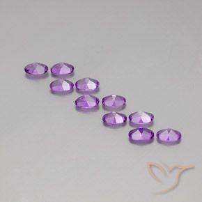 Shop natural 4.00ct 濃いパープルがかったバイオレット アメジスト gems, 楕円形, from ブラジル at GemSelect. In stock, global shipping!