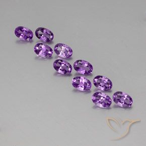 Shop natural 4.01ct ミディアムパープルがかったバイオレット アメジスト gems, 楕円形, from ブラジル at GemSelect. In stock, global shipping!