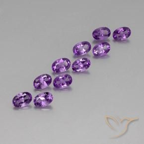 Shop natural 4.05ct ミディアムパープルがかったバイオレット アメジスト gems, 楕円形, from ブラジル at GemSelect. In stock, global shipping!