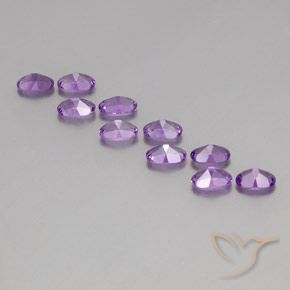 Shop natural 3.99ct ミディアムパープルがかったバイオレット アメジスト gems, 楕円形, from ブラジル at GemSelect. In stock, global shipping!