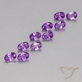 Shop natural 4.16ct パープルがかったバイオレット アメジスト gems, 楕円形, from ブラジル at GemSelect. In stock, global shipping!