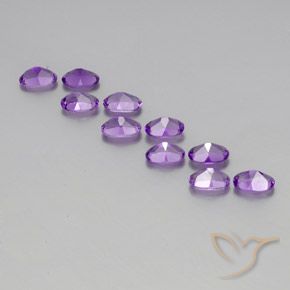 Shop natural 4.24ct ミディアムパープルがかったバイオレット アメジスト gems, 楕円形, from ブラジル at GemSelect. In stock, global shipping!