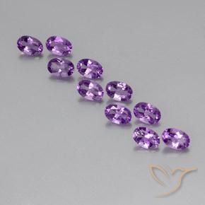 Shop natural 4.09ct パープルがかったバイオレット アメジスト gems, 楕円形, from ブラジル at GemSelect. In stock, global shipping!
