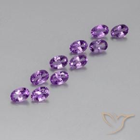 Shop natural 4.09ct パープルがかったバイオレット アメジスト gems, 楕円形, from ブラジル at GemSelect. In stock, global shipping!