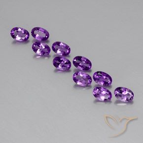 Shop natural 4.12ct ミディアムダークパープルがかったバイオレット アメジスト gems, 楕円形, from ブラジル at GemSelect. In stock, global shipping!