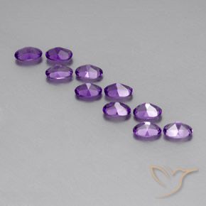 Shop natural 4.12ct ミディアムダークパープルがかったバイオレット アメジスト gems, 楕円形, from ブラジル at GemSelect. In stock, global shipping!