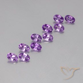 Shop natural 4.28ct パープルがかったバイオレット アメジスト gems, 楕円形, from ブラジル at GemSelect. In stock, global shipping!