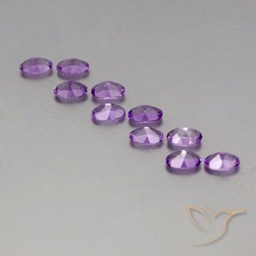 Shop natural 3.93ct ミディアムダークパープルがかったバイオレット アメジスト gems, 楕円形, from ブラジル at GemSelect. In stock, global shipping!