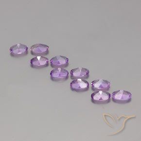 Shop natural 3.87ct ミディアムピンクがかったバイオレット アメジスト gems, 楕円形, from ブラジル at GemSelect. In stock, global shipping!