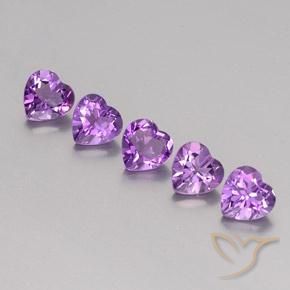 Shop natural 3.60ct ピンクがかったバイオレット アメジスト gems, 心臓, from ブラジル at GemSelect. In stock, global shipping!