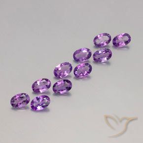 Shop natural 3.77ct ミディアムパープルがかったバイオレット アメジスト gems, 楕円形, from ブラジル at GemSelect. In stock, global shipping!