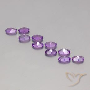 Shop natural 3.77ct ミディアムパープルがかったバイオレット アメジスト gems, 楕円形, from ブラジル at GemSelect. In stock, global shipping!
