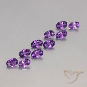 Shop natural 4.12ct ミディアムダークパープルがかったバイオレット アメジスト gems, 楕円形, from ブラジル at GemSelect. In stock, global shipping!