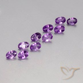 Shop natural 3.85ct パープルがかったバイオレット アメジスト gems, 楕円形, from ブラジル at GemSelect. In stock, global shipping!