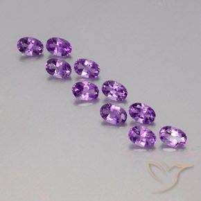 Shop natural 4.12ct ミディアムパープルがかったバイオレット アメジスト gems, 楕円形, from ブラジル at GemSelect. In stock, global shipping!