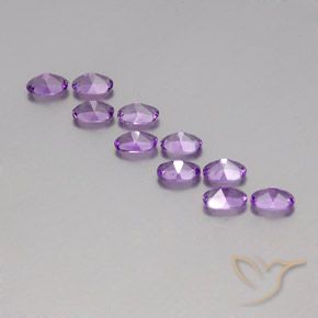 Shop natural 4.12ct ミディアムパープルがかったバイオレット アメジスト gems, 楕円形, from ブラジル at GemSelect. In stock, global shipping!