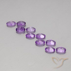Shop natural 3.97ct ミディアムダークパープルがかったバイオレット アメジスト gems, 楕円形, from ブラジル at GemSelect. In stock, global shipping!