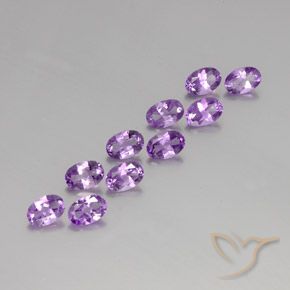 Shop natural 3.99ct 濃いパープルがかったバイオレット アメジスト gems, 楕円形, from ブラジル at GemSelect. In stock, global shipping!