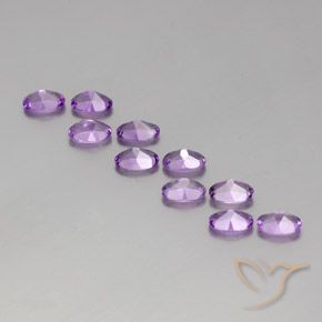 Shop natural 3.99ct 濃いパープルがかったバイオレット アメジスト gems, 楕円形, from ブラジル at GemSelect. In stock, global shipping!