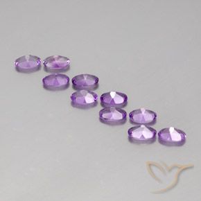 Shop natural 3.75ct ミディアムパープルがかったバイオレット アメジスト gems, 楕円形, from ブラジル at GemSelect. In stock, global shipping!