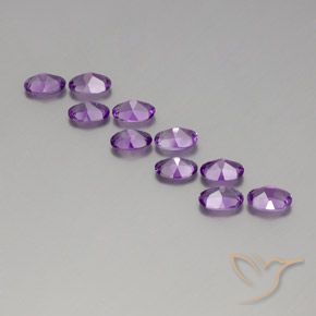 Shop natural 3.92ct ミディアムダークパープルがかったバイオレット アメジスト gems, 楕円形, from ブラジル at GemSelect. In stock, global shipping!