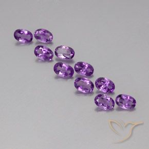 Shop natural 3.88ct パープルがかったバイオレット アメジスト gems, 楕円形, from ブラジル at GemSelect. In stock, global shipping!
