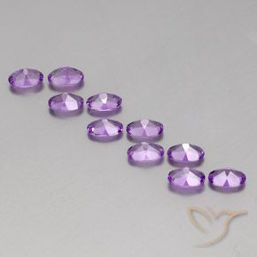 Shop natural 3.84ct ミディアムパープルがかったバイオレット アメジスト gems, 楕円形, from ブラジル at GemSelect. In stock, global shipping!