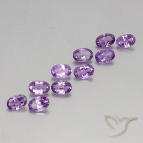 Shop natural 3.79ct ミディアムパープルがかったバイオレット アメジスト gems, 楕円形, from ブラジル at GemSelect. In stock, global shipping!