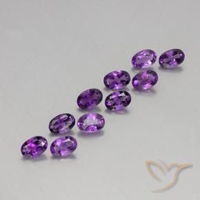 Shop natural 4.06ct 濃いパープルがかったバイオレット アメジスト gems, 楕円形, from ブラジル at GemSelect. In stock, global shipping!