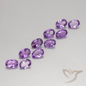 Shop natural 3.45ct ミディアムピンクがかったバイオレット アメジスト gems, 楕円形, from ブラジル at GemSelect. In stock, global shipping!