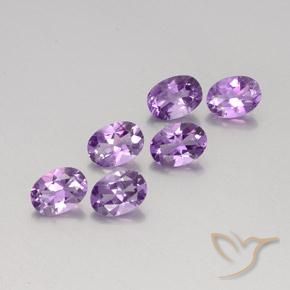 Shop natural 4.29ct ミディアムバイオレット アメジスト gems, 楕円形, from ブラジル at GemSelect. In stock, global shipping!