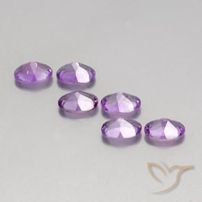 Shop natural 4.29ct ミディアムバイオレット アメジスト gems, 楕円形, from ブラジル at GemSelect. In stock, global shipping!