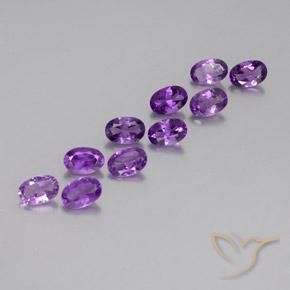 Shop natural 4.00ct ミディアムパープルがかったバイオレット アメジスト gems, 楕円形, from ブラジル at GemSelect. In stock, global shipping!