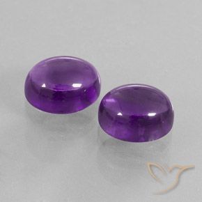 Shop natural 8.38ct ミディアムバイオレット アメジスト gems, 楕円形, from ブラジル at GemSelect. In stock, global shipping!