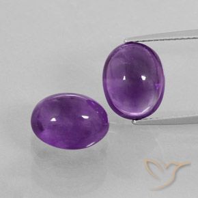Shop natural 8.82ct ミディアムバイオレット アメジスト gems, 楕円形, from ブラジル at GemSelect. In stock, global shipping!