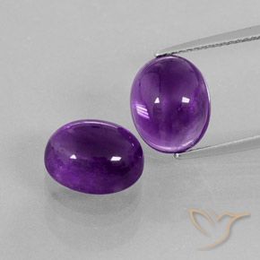 Shop natural 7.89ct ミディアムバイオレット アメジスト gems, 楕円形, from ブラジル at GemSelect. In stock, global shipping!