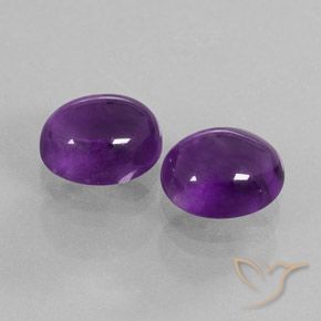 Shop natural 7.89ct ミディアムバイオレット アメジスト gems, 楕円形, from ブラジル at GemSelect. In stock, global shipping!