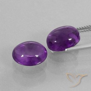 Shop natural 7.54ct ミディアムバイオレット アメジスト gems, 楕円形, from ブラジル at GemSelect. In stock, global shipping!