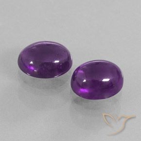 Shop natural 7.43ct ミディアムバイオレット アメジスト gems, 楕円形, from ブラジル at GemSelect. In stock, global shipping!