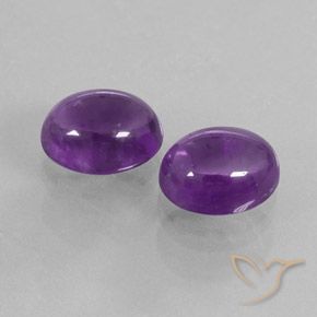 Shop natural 7.44ct ミディアムバイオレット アメジスト gems, 楕円形, from ブラジル at GemSelect. In stock, global shipping!