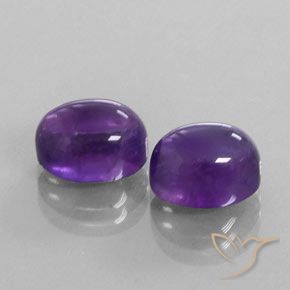 Shop natural 7.61ct ミディアム薄いバイオレット アメジスト gems, 楕円形, from ブラジル at GemSelect. In stock, global shipping!